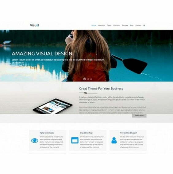 Visual – HTML Template