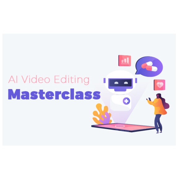 AI Video Editing Masterclass – Video Course with Resell Rights